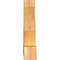 Ekena Millwork Saratoga Rough Sawn Timber Gable Bracket, Western Red Cedar, 48"W x 30"H x 6"D x 6"F, 15/12 Pitch GBW048X30X0606SAR00RWR - alternate 5
